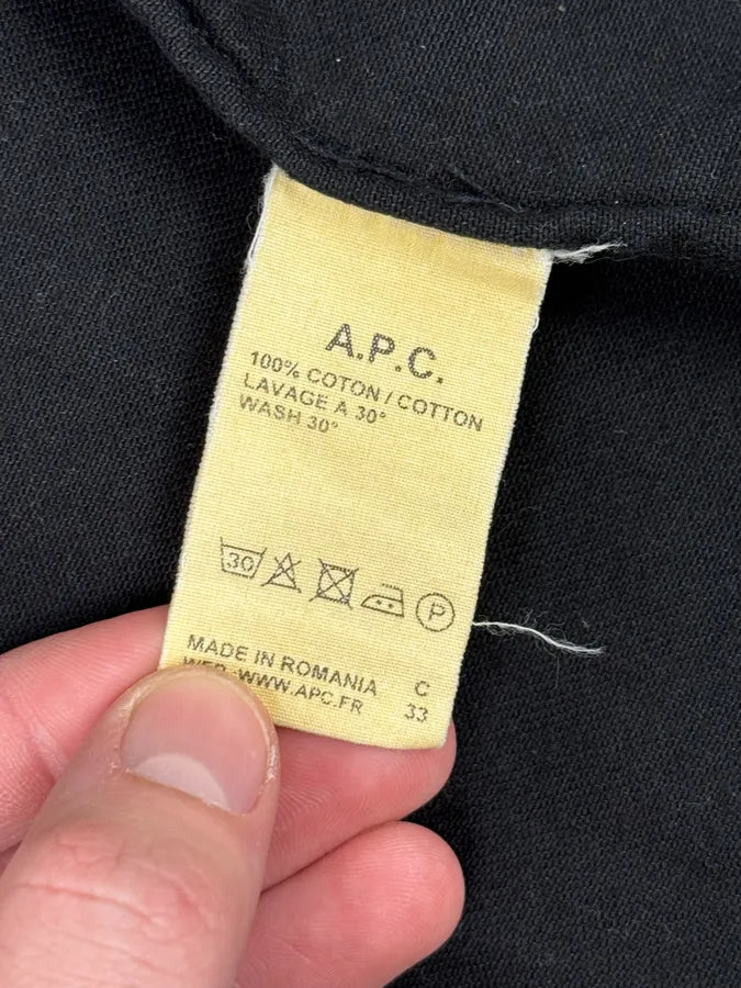 A.P.C. Black Minimalist Parka Jacket VTiUMNd 13