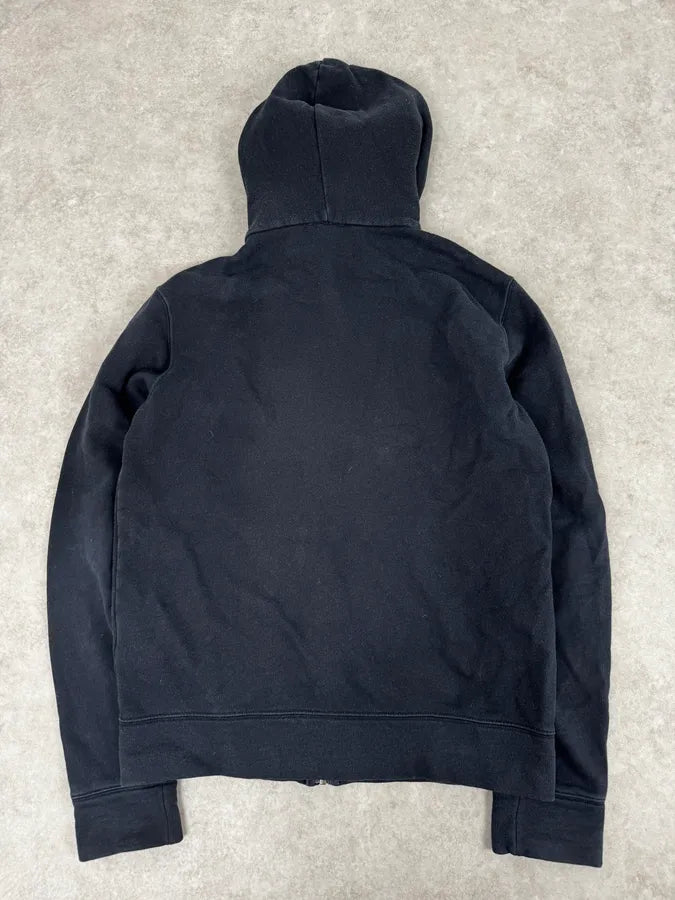 A.P.C. Navy Minimalist Zip-up Hoodie WxWbGey 3