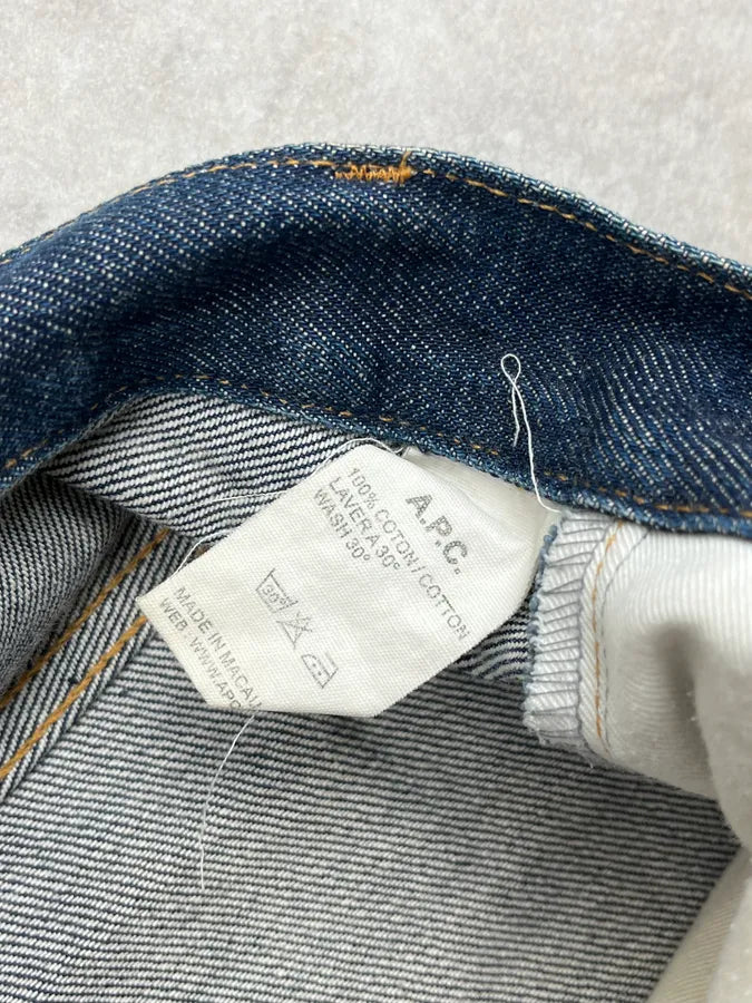 A.P.C. Blue Washed Denim Jeans LNxvAAf 12