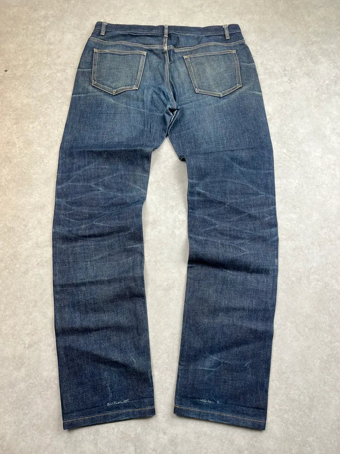 A.P.C. Blue Washed Denim Jeans LNxvAAf 7