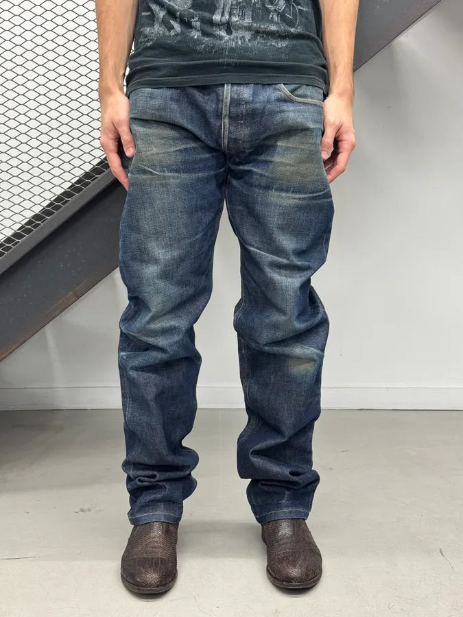 A.P.C. Blue Washed Denim Jeans LNxvAAf 0