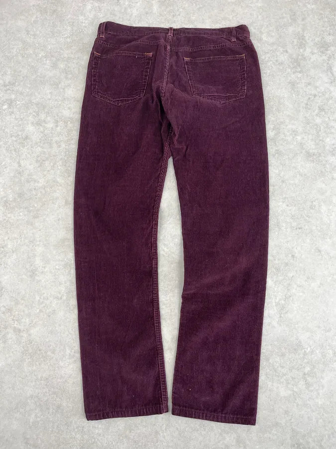 A.P.C. Purple Corduroy Slim Pants MkpUbdQ 7