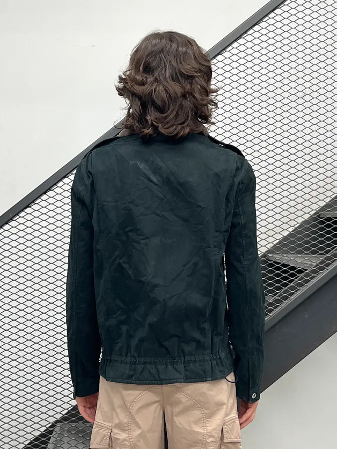 A.P.C. Brown Removable Fur Collar Light Jacket PmOLGXf 2