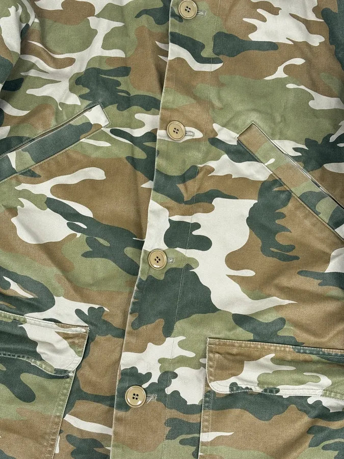 A.P.C. Khaki Camo Hooded Jacket Multi-Pocket Jacket ImTTsKN 7