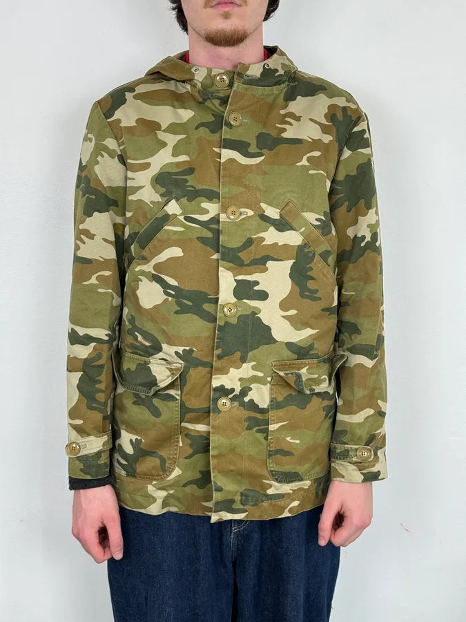 A.P.C. Khaki Camo Hooded Jacket Multi-Pocket Jacket ImTTsKN 1