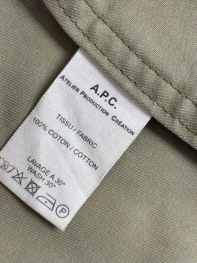 A.P.C. Khaki Camo Hooded Jacket Multi-Pocket Jacket ImTTsKN 10