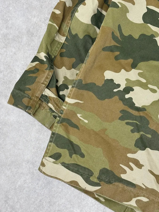 A.P.C. Khaki Camo Hooded Jacket Multi-Pocket Jacket ImTTsKN 8