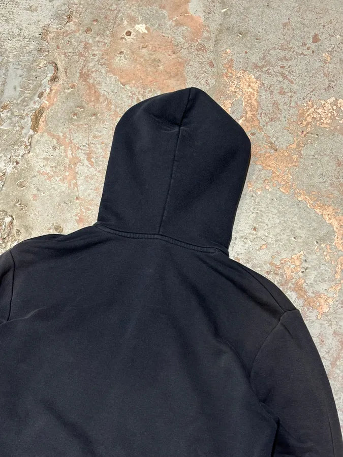 A.P.C. Navy Minimalist Zip-Up Hoodie rXpAczo 5