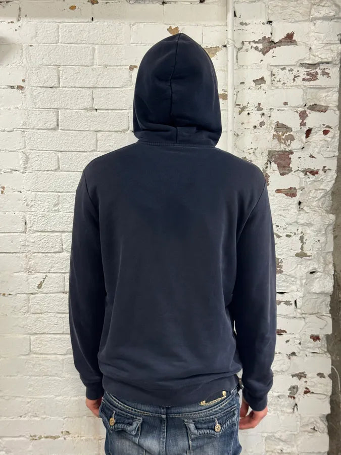 A.P.C. Navy Minimalist Zip-Up Hoodie rXpAczo 2