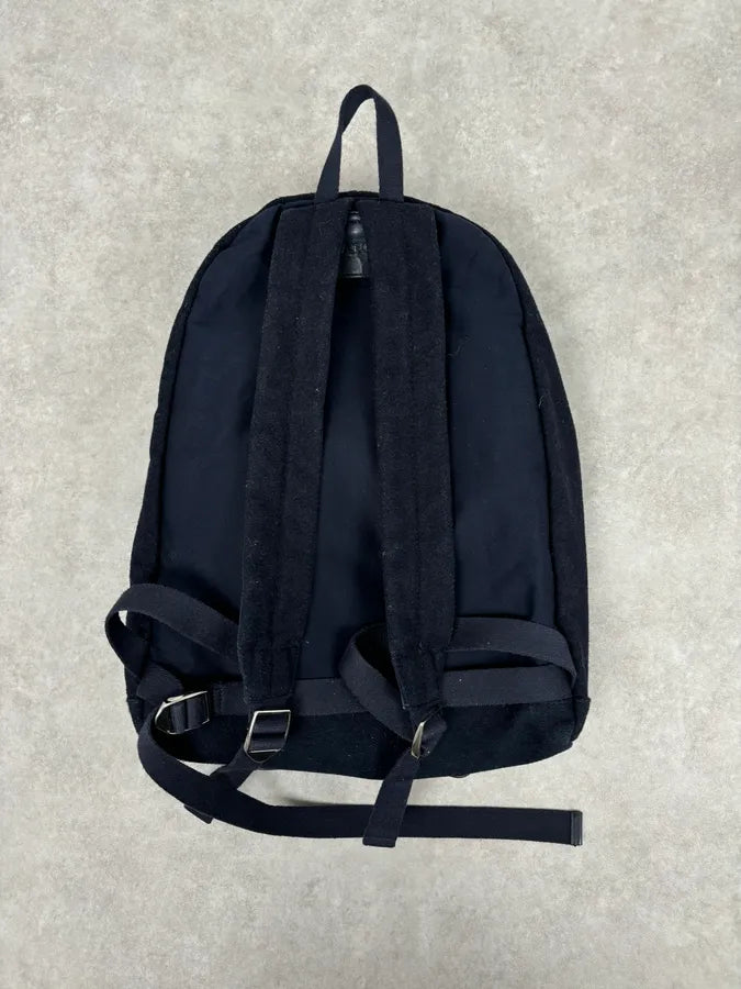 A.P.C. Navy Wool Classy Backpack  tBkRPIl 4
