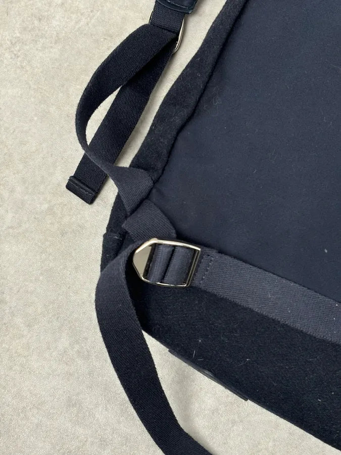 A.P.C. Navy Wool Classy Backpack  tBkRPIl 11