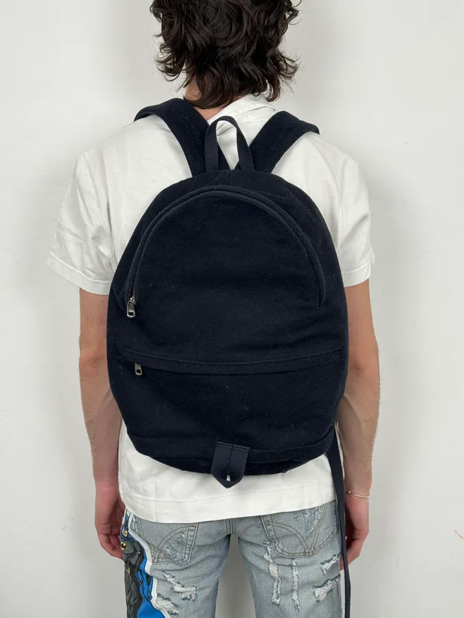 A.P.C. Navy Wool Classy Backpack  tBkRPIl 2