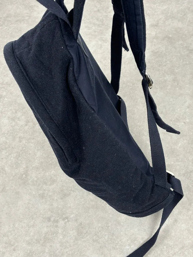 A.P.C. Navy Wool Classy Backpack  tBkRPIl 10
