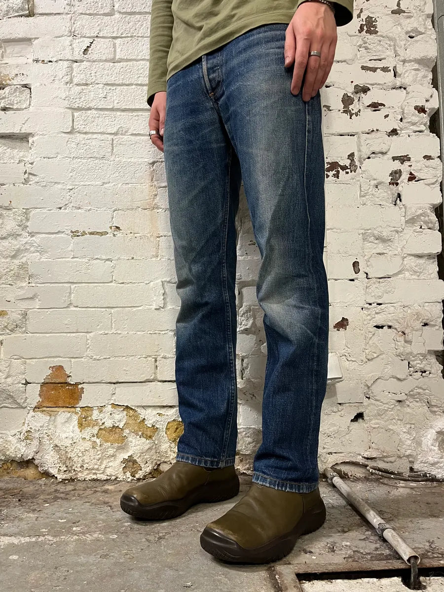 A.P.C. New Standard Faded Navy Denim Jeans WLZIWlC 2