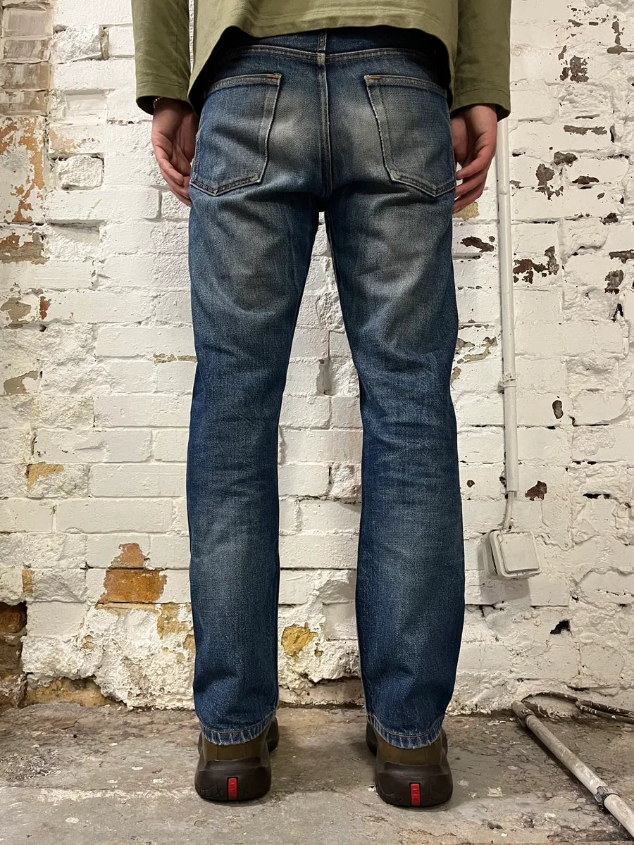 A.P.C. New Standard Faded Navy Denim Jeans WLZIWlC 3
