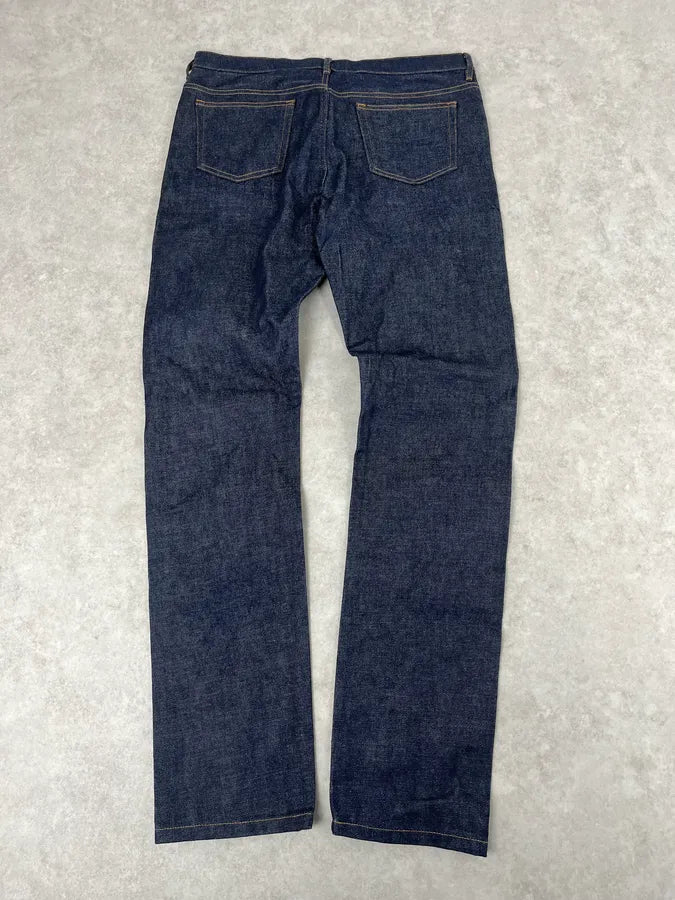 A.P.C. Petit Standard Navy Brut Denim Jeans OaaQFio 6