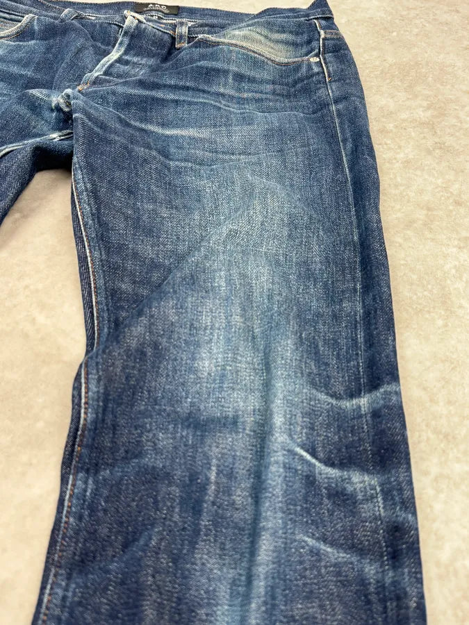 A.P.C. Petit Standart Navy Selvedge Blue Rebel Denim Jeans xNmMhaY 9