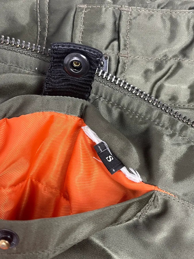 2000s Diesel Khaki Bomber Jacket AFIBLbN 11