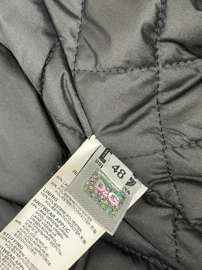 2000s Dolce & Gabbana Grey Checkered Wool Buttoned Jacket DZbWxyq 13