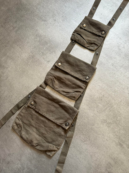 SS2006 Maison Margiela Olive Tactical Shoulder Bags (OS) - 8