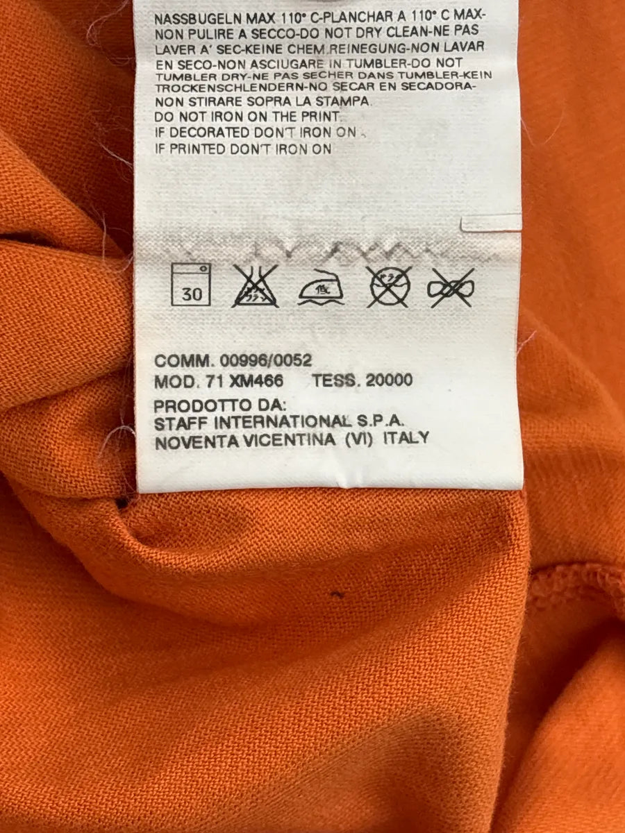 FW2005 Dsquared2 Orange Propaganda Longsleeves T-Shirt aFTpmJBN 10