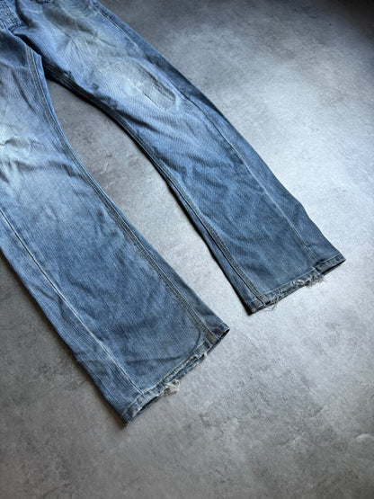 2010s Armani Provocative Blue Cool Denim Jeans (M) - 10