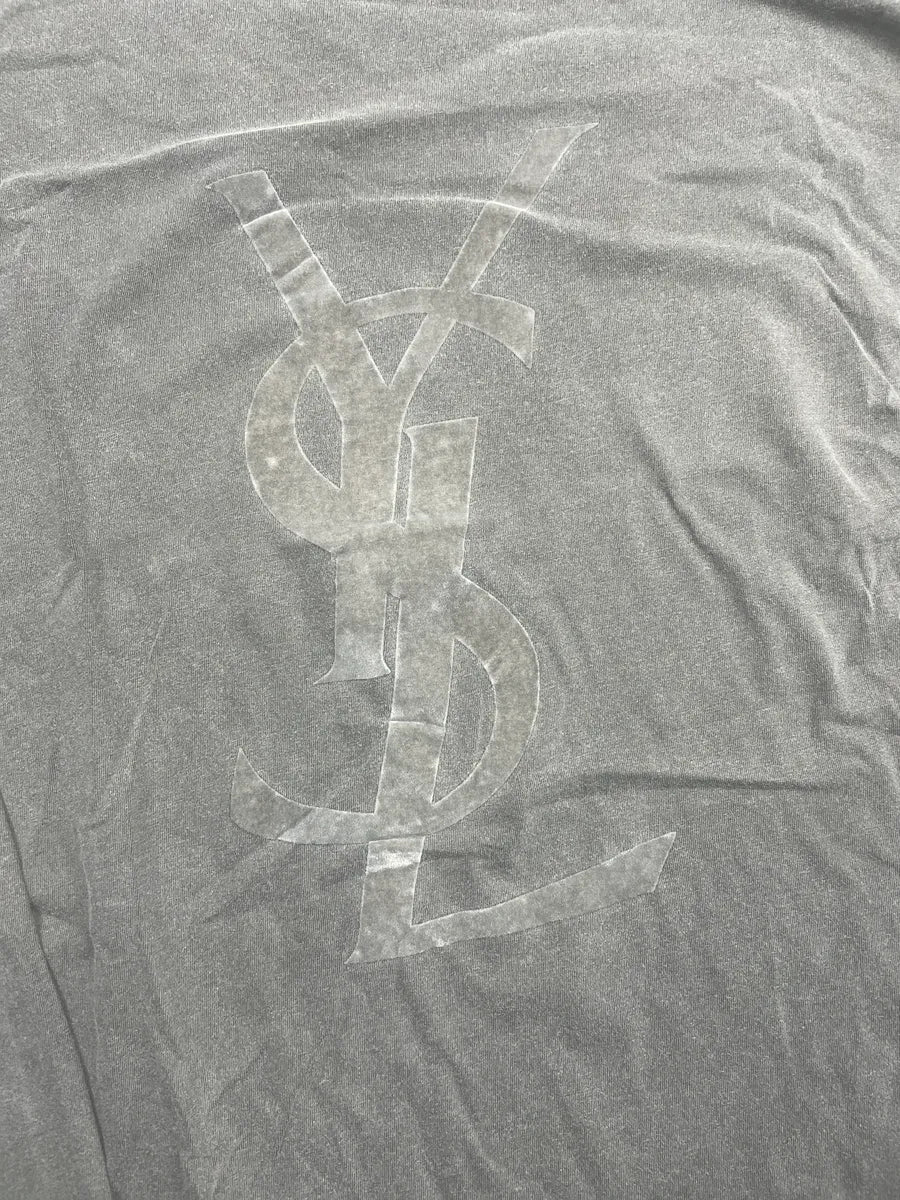 2000s Yves Saint Laurent Grey YSL Propaganda Longsleeve aQUnZwgK 5