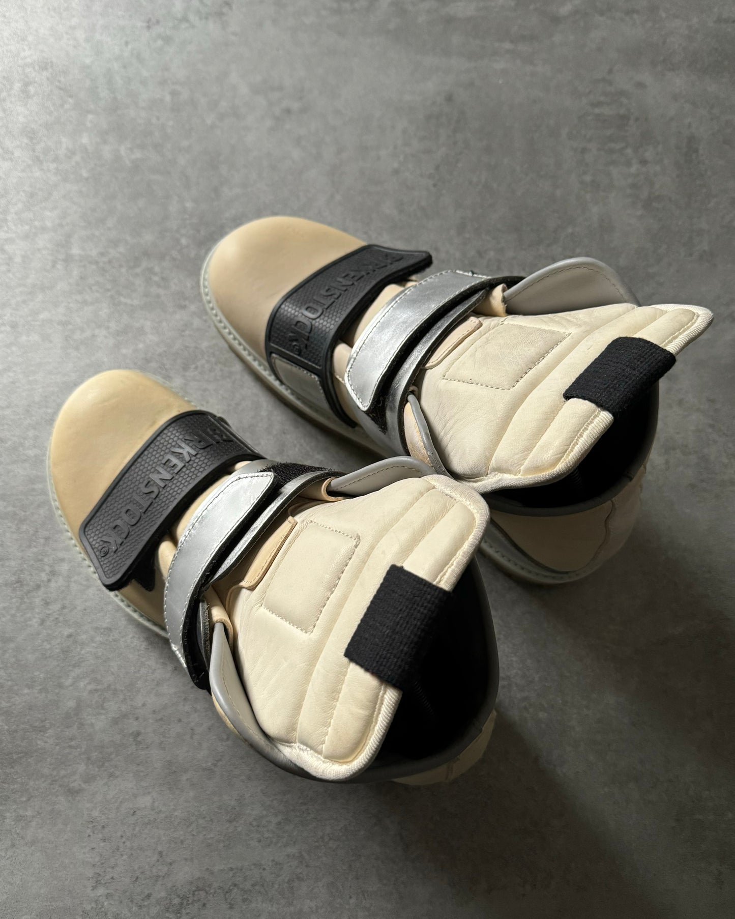 SS2019 Rick Owens x Birkenstock Rotterhicker Beige Boots (42) - 4