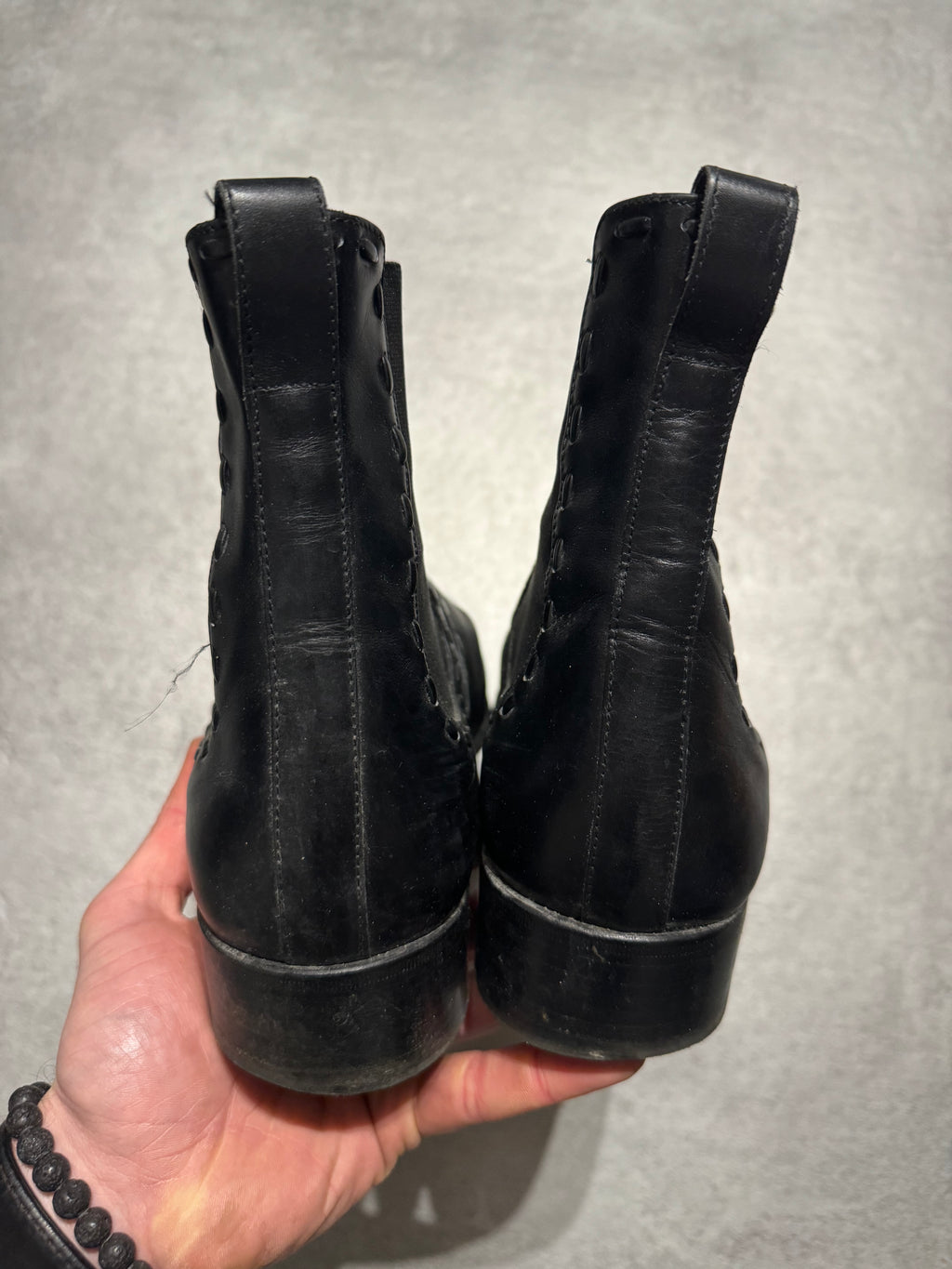 2000s Yves Saint Laurent French Black Boots (44,5) - 7