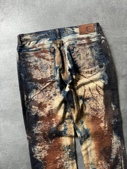 AW2001 Cavalli World Rust Eroded Ultimate Pants (S) - 7