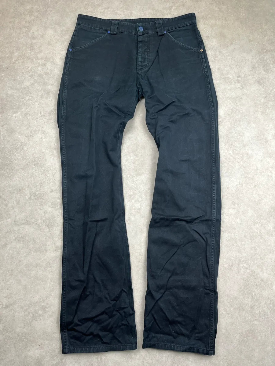 AW1999 Louis Vuitton Dark Blue Cup Pants abzvzFgX 2