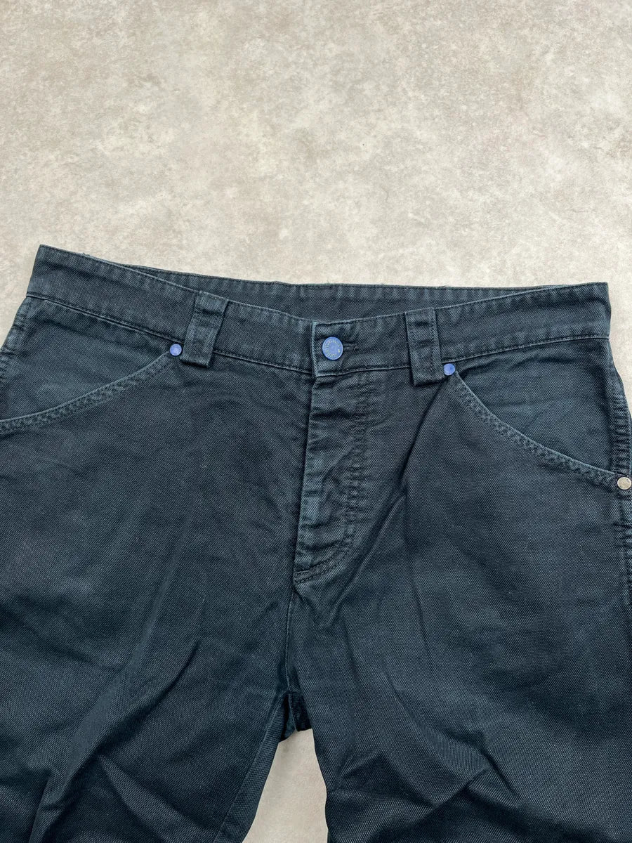 AW1999 Louis Vuitton Dark Blue Cup Pants abzvzFgX 6