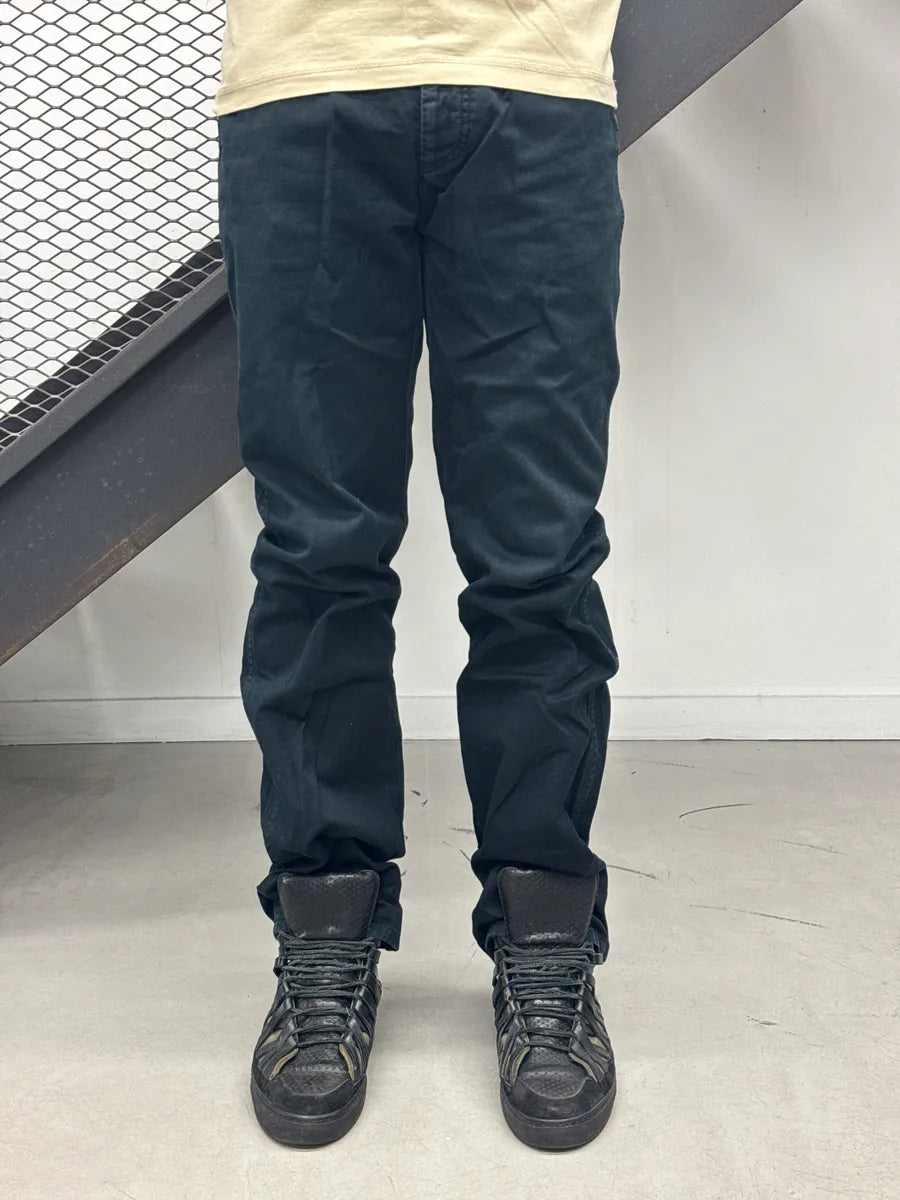 AW1999 Louis Vuitton Dark Blue Cup Pants abzvzFgX 0