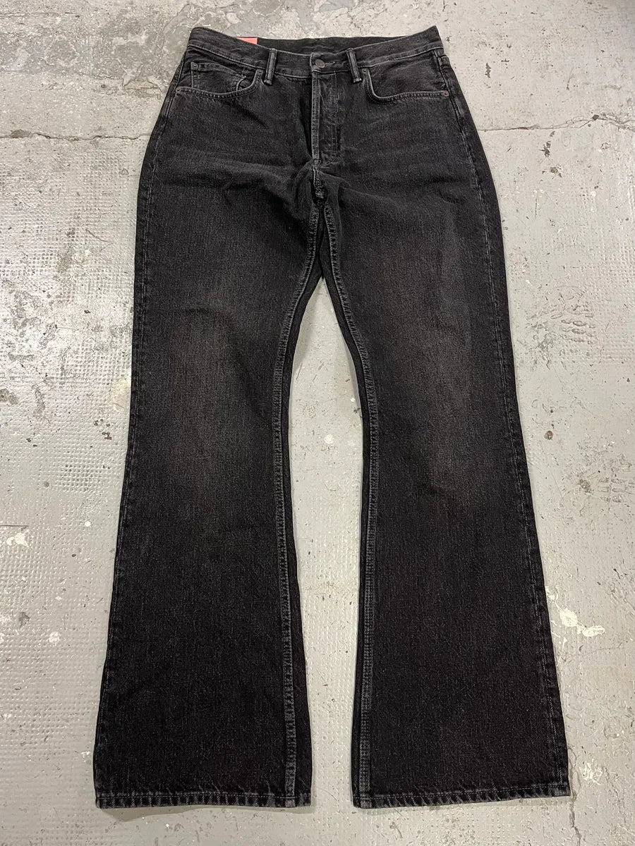 Acne Black Large Denim Jeans (M) jNwaAtf 0