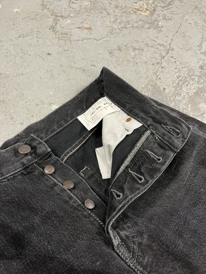 Acne Black Large Denim Jeans (M) jNwaAtf 11