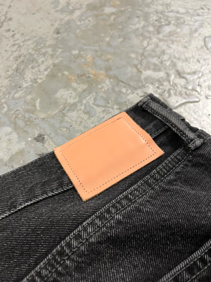 Acne Black Large Denim Jeans (M) jNwaAtf 9