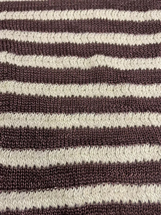 Acne Studios Beige & Brown Striped Sweater (S/M) UvXPoZa 6