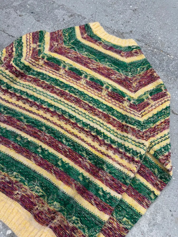 Acne Studios Beige & Green Forest Wool Sweater KYKsHAu 7