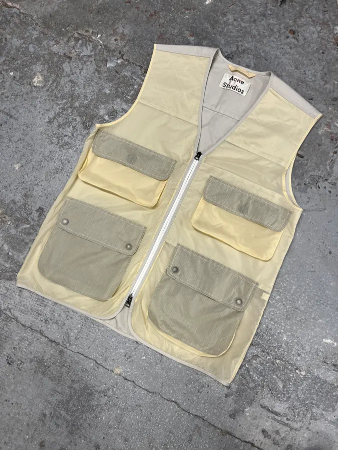Acne Studios Beige Cargo Tactical Fisher Vest YrRWONo 2