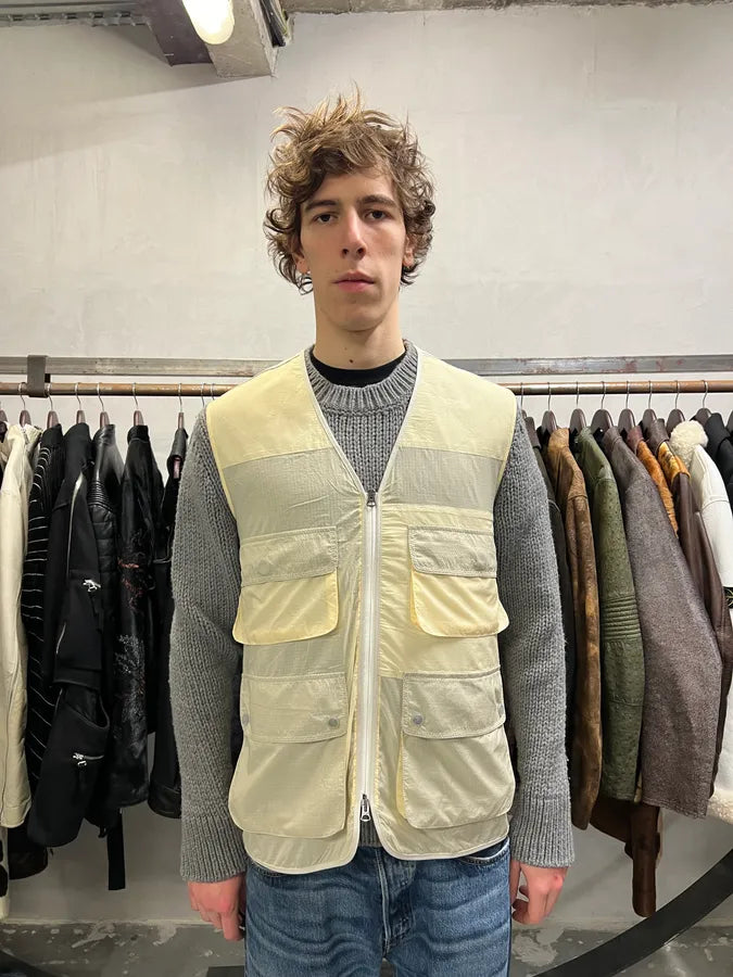 Acne Studios Beige Cargo Tactical Fisher Vest YrRWONo 3