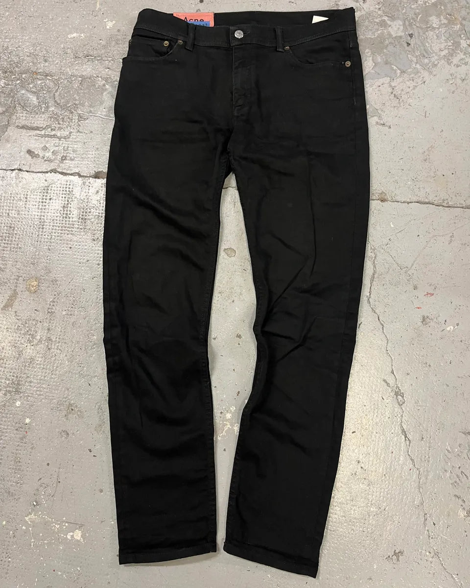 Acne Studios Bla Konst Black Jeans ZxqNKop 0