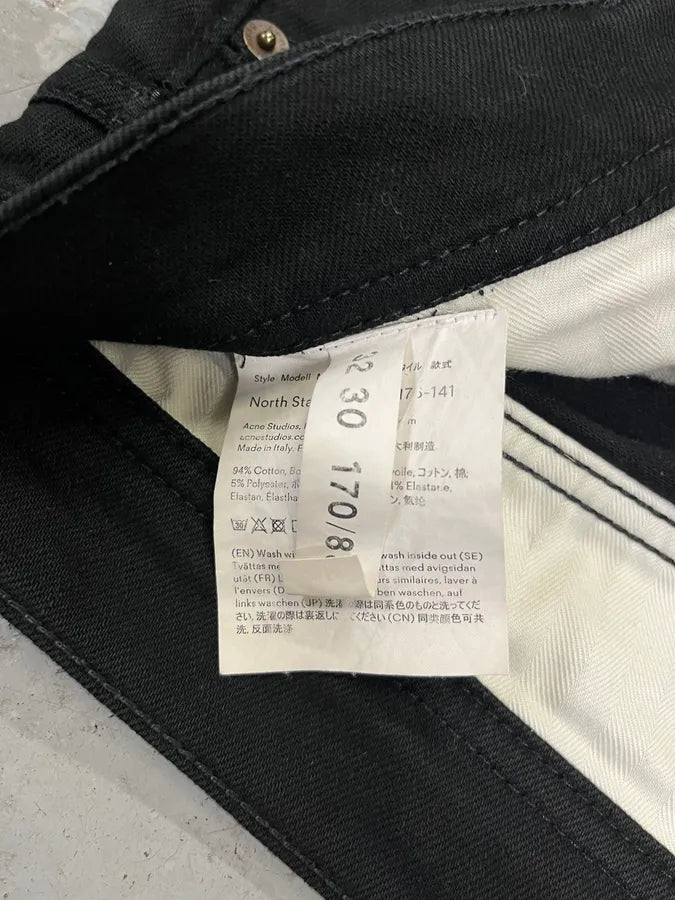 Acne Studios Bla Konst Black Jeans ZxqNKop 10
