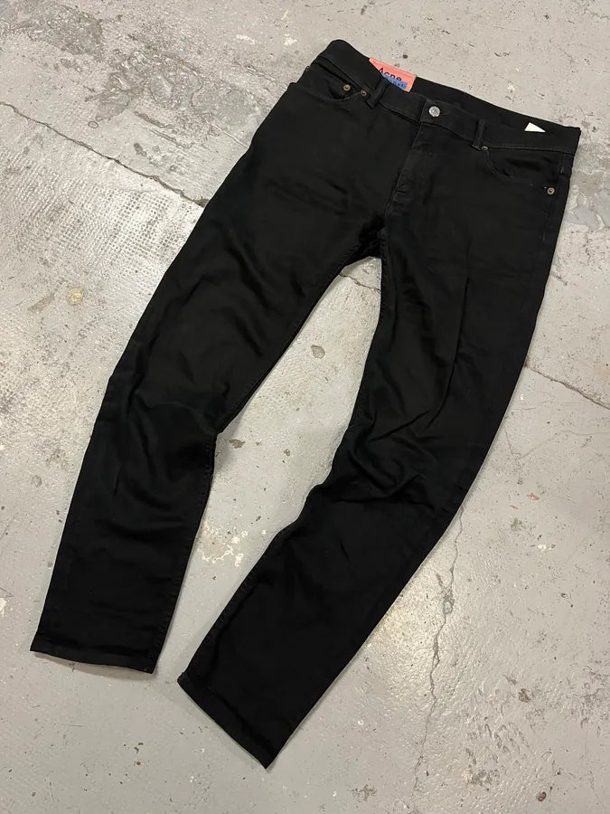 Acne Studios Bla Konst Black Jeans ZxqNKop 4