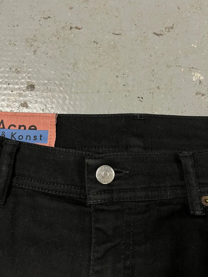 Acne Studios Bla Konst Black Jeans ZxqNKop 7