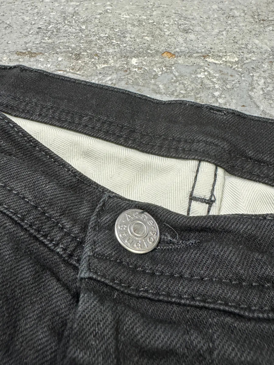 Acne Studios Bla Konst Black Slim Denim Jeans lEWyJrX 8