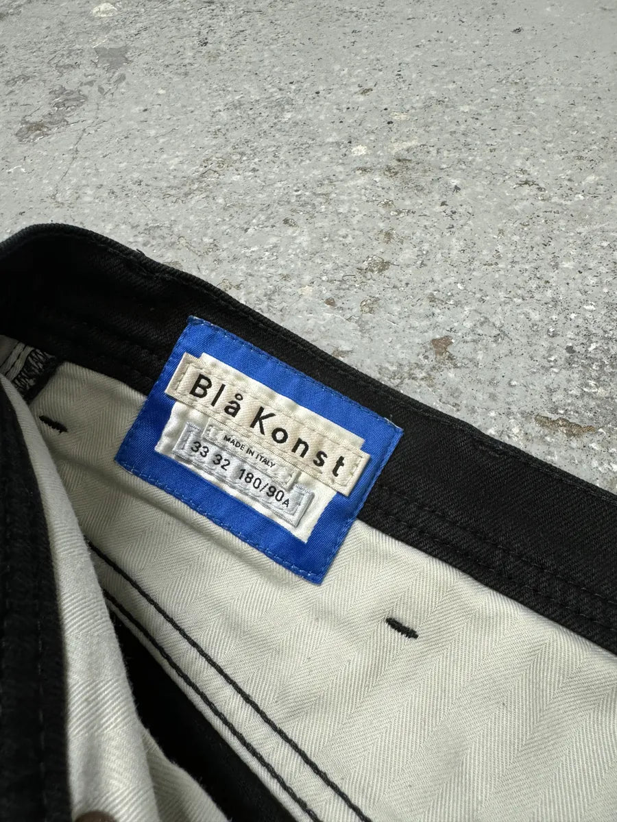 Acne Studios Bla Konst Black Slim Denim Jeans lEWyJrX 9