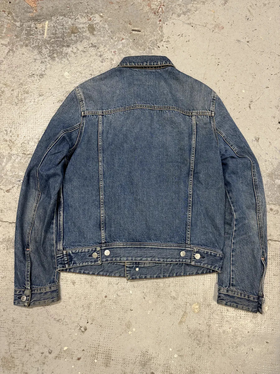 Acne Studios Bla Konst Blue Denim Jacket ZejyUfW 1