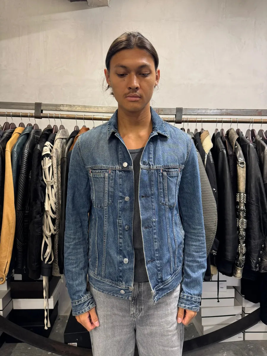 Acne Studios Bla Konst Blue Denim Jacket ZejyUfW 2