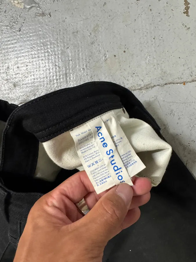 Acne Studios Bla Konst Denim Jeans FRXolFf 5