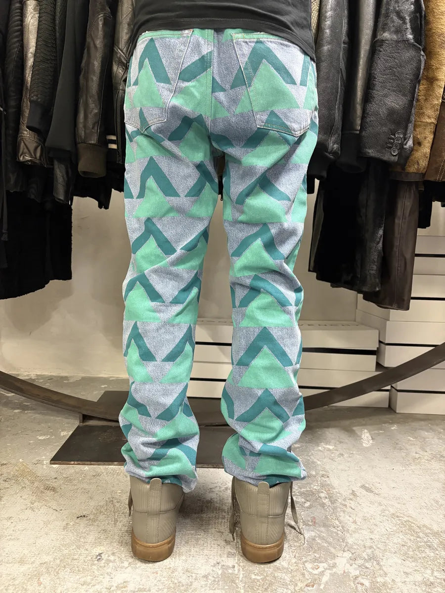 Acne Studios Bla Konst Land Print Denim Jeans LmjGTlu 1